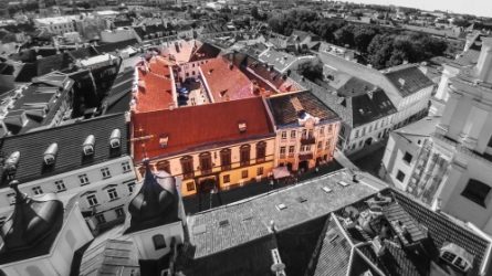 „Vilniaus vandenys“ aukcione sėkmingai pardavė Senamiestyje įsikūrusios centrinės būstinės patalpas