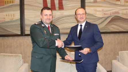 Druskinikuose pasirašyta bendradarbiavimo sutartis tarp Lietuvos savivaldybių asociacijos ir Valstybės sienos apsaugos tarnybos