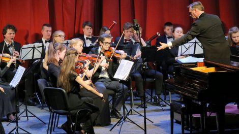 #Atgarsiai - kovo 11 d. Nacionalinio M. K. Čiurlionio menų mokyklos simfoninio orkestro koncertas