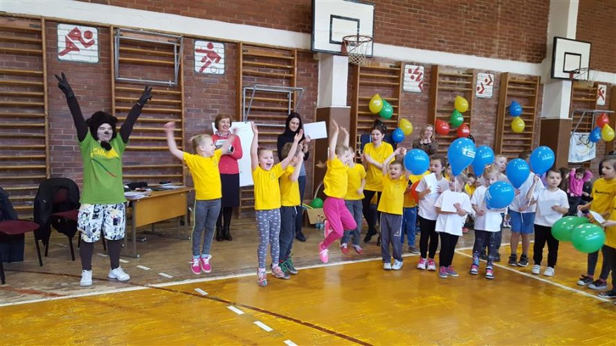 Mažųjų olimpiada Alytaus Vidzgirio pagrindinėje mokykloje