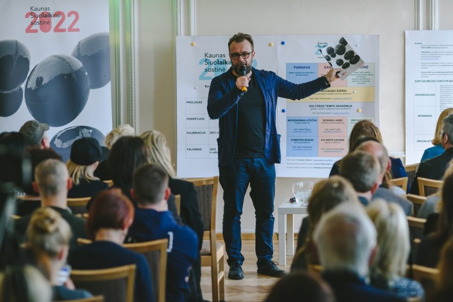 „Kaunas 2022“ komanda pristatė šių metų darbus