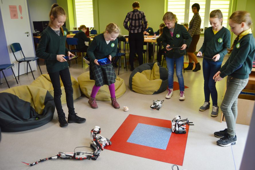 Bibliotekoje – nuo lego robotų iki virtualios realybės