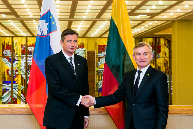 Seimo Pirmininkas ir Slovėnijos Prezidentas aptarė padėtį Vakarų Balkanuose ir Ukrainoje
