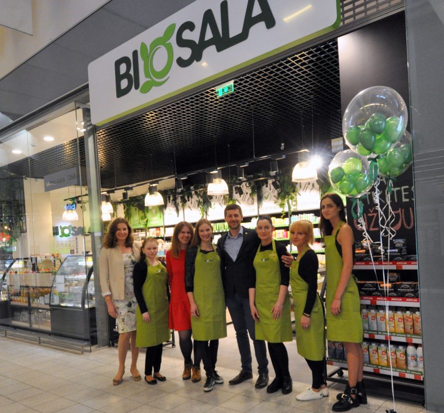 Ekologija užvaldo Klaipėdą – atidaryta nauja BIOSALA parduotuvė