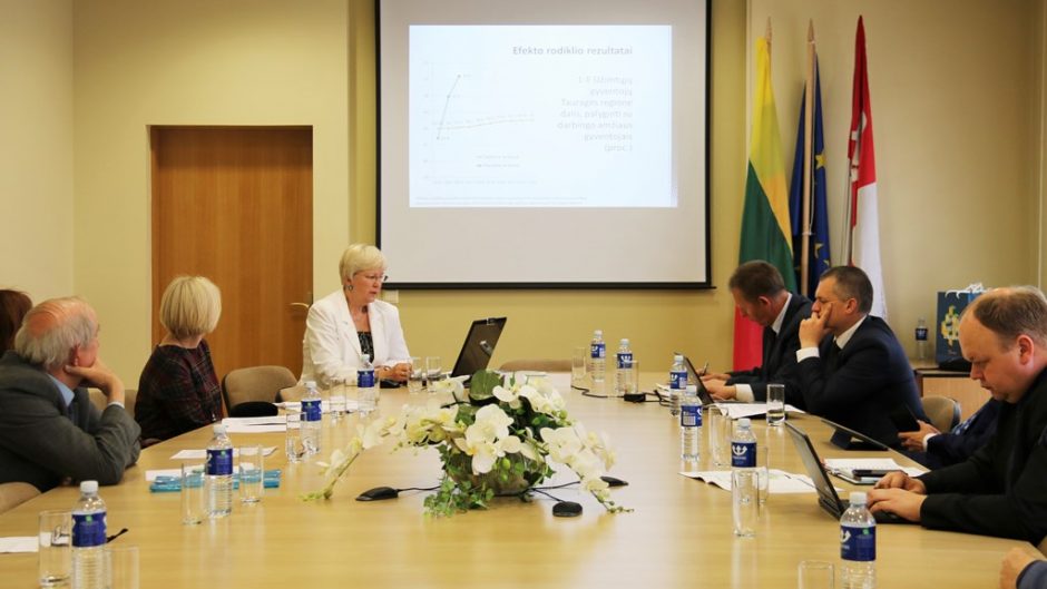 Rajono savivaldybėje surengtas Tauragės regiono plėtros tarybos posėdis