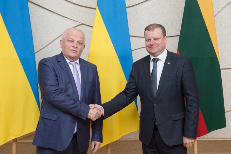 Premjeras: Lietuva bus geriausias advokatas Ukrainos derybų kelyje į ES ir NATO