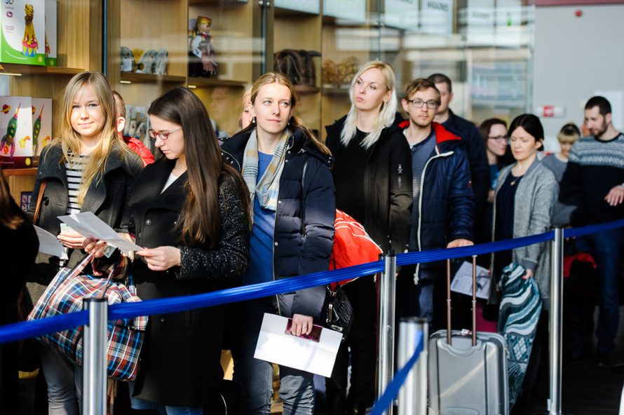 Vilniaus oro uoste didinamas keleivių pralaidumas