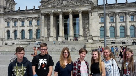 Kelmės rajono bendrojo lavinimo mokyklų mokiniai vokiečių kalbos mokosi keliaudami