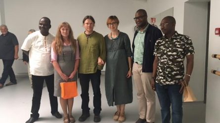 Kūrybinių industrijų centrą „Taurapilis“ aplankė delegacija iš Malio