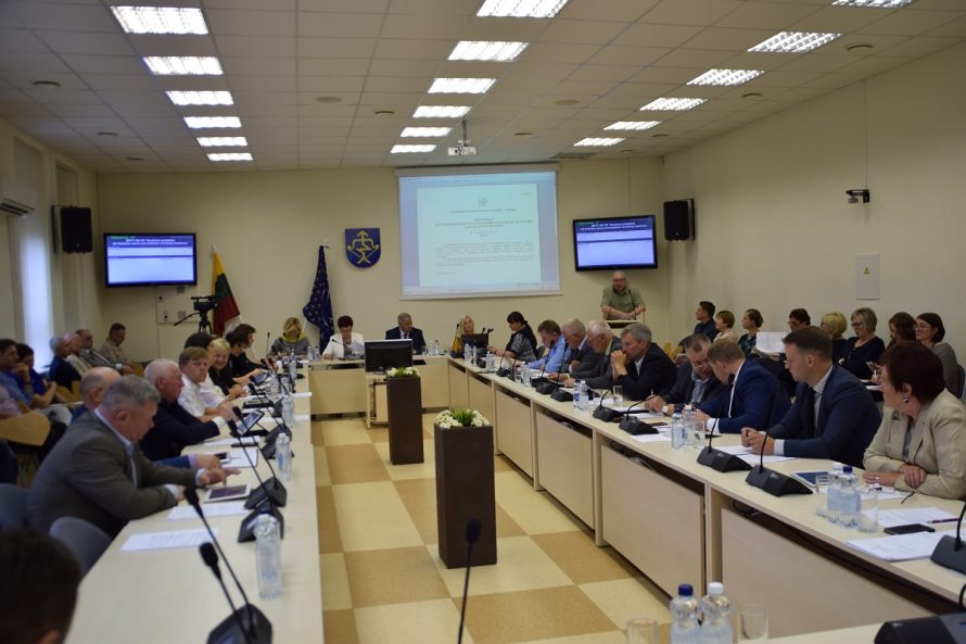 Mažeikių rajono savivaldybės taryba pritarė visiems svarstytiems sprendimų projektams