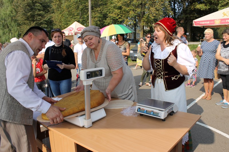 Joniškietės pagamintas sūris – Lietuvos rekordų knygoje