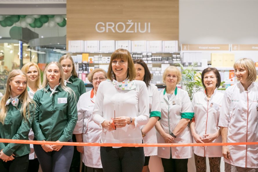 Vilniuje atidaryta pirmoji šalyje grožio vaistinė