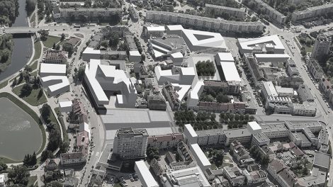 Architektai pateikė 10 Panevėžio miesto Laisvės aikštės ir miesto centro atnaujinimo idėjų