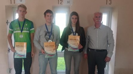 Kauno rajono sporto mokyklos šauliai - vieni geriausių Lietuvoje