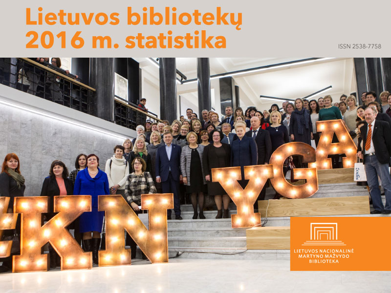 Pasirodė naujas elektroninis leidinys „Lietuvos bibliotekų 2016 m. statistika“