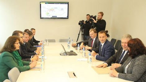 Su Ministru Pirmininku aptarti svarbūs Šiaulių projektai