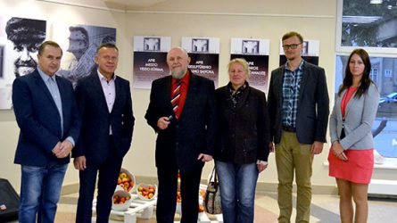 Viliaus Purono parodos „Mūsų miestas, mūsų namai“ atidarymas Radviliškio miesto kultūros centre