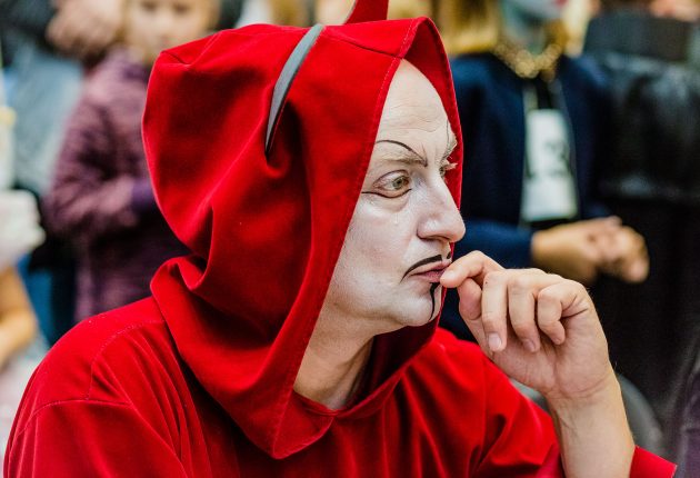 Šimtai vaikų Kaune varžėsi dėl baisiausio Helovino kostiumo – Nuotraukų autorė Eglė Gendrėnaitė