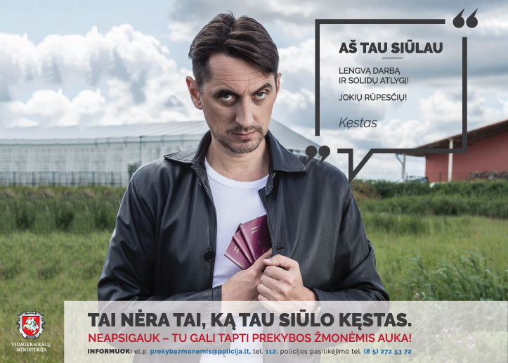 Kaunas jungiasi prie nacionalinės kampanijos, skirtos kovai su prekyba žmonėmis