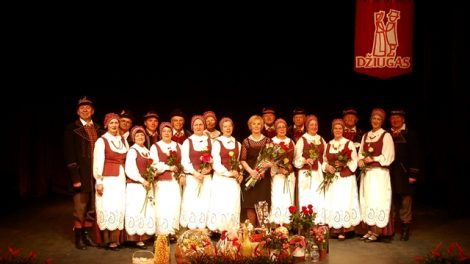 Telšių kultūros centro pagyvenusių žmonių šokių kolektyvas „Džiugas“ paminėjo veiklos 60 – metį