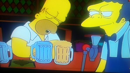 Draudžiam alkoholį, o „Simpsonus“ pamirštam?