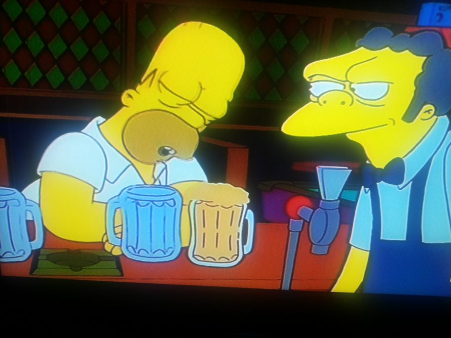 Draudžiam alkoholį, o „Simpsonus“ pamirštam?