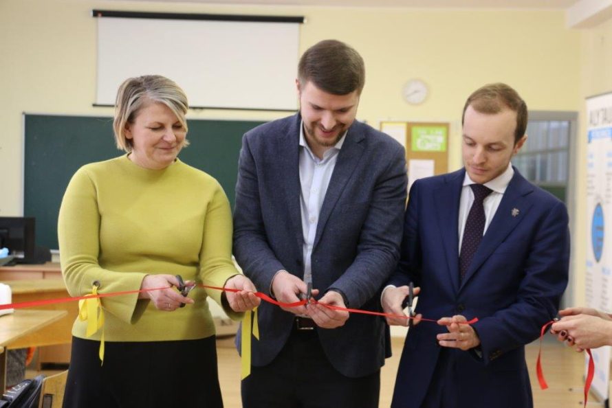 Alytaus Putinų gimnazijoje atidaryta FAB LAB laboratorija