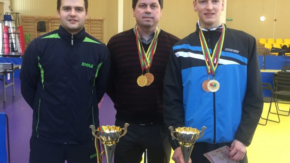 Broliai Domeikos – Lietuvos stalo teniso čempionai