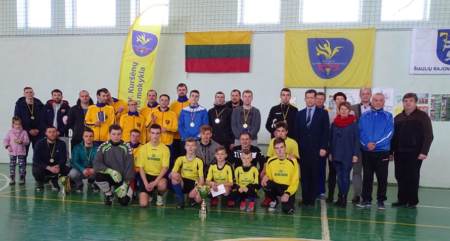 Futbolo lygos čempionai – Kuršėnų FK “Venta” komanda
