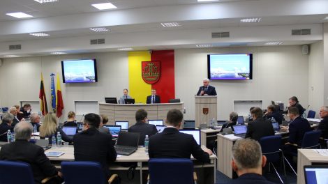 Klaipėdos meras atsiskaito bendruomenei ir tarybai