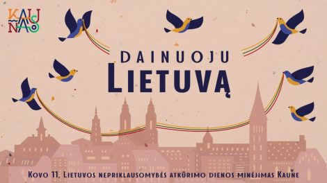 Kovo 11-ąją Kaunas švęs kitaip: išskleis pusės kilometro trispalvę