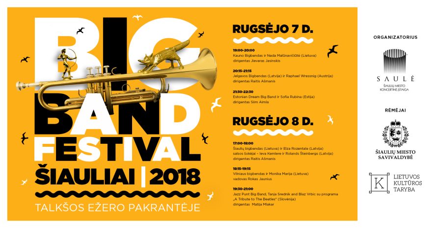Tarptautinis festivalis „Big Band Festival Šiauliai 2018“