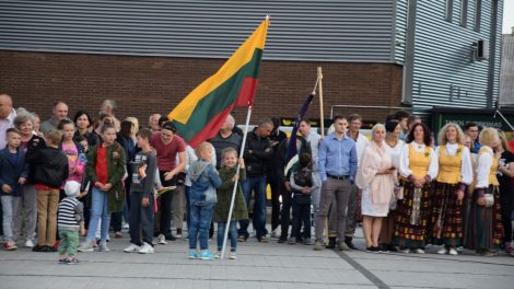 Lietuvos himną giedojome kartu su viso pasaulio lietuviais
