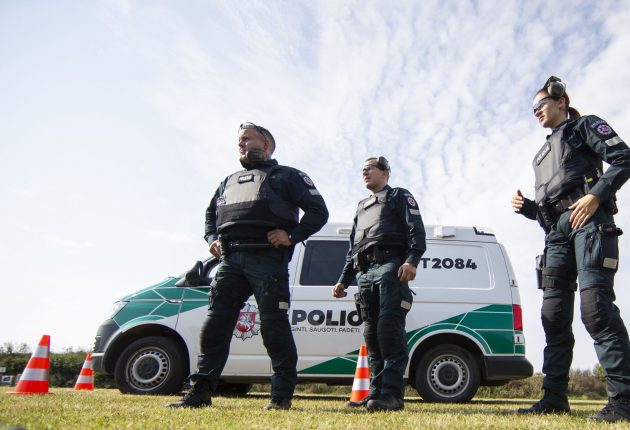 Anykščiuose vyksta geriausios šalies policijos komandos konkursas