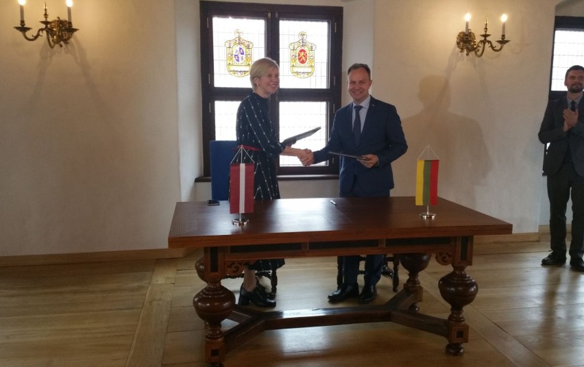 Lietuva ir Latvija pasirašė bendradarbiavimo susitarimą