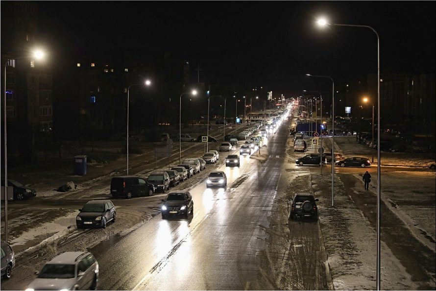 Šiaulių miesto gatvių apšvietimo tinklo modernizavimas įsibėgėja