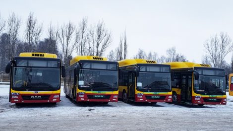 Šiauliuose - nauji miesto autobusai