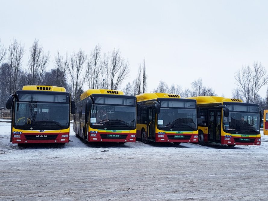 Šiauliuose – nauji miesto autobusai