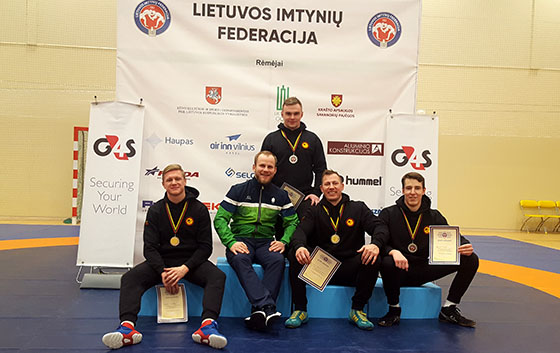 Šiauliuose vykusiame Lietuvos imtynių čempionate radviliškiečiams atiteko antrosios vietos