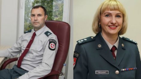 Išrinkti nauji Švenčionių ir Plungės r. policijos komisariatų vadovai