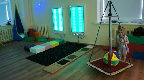 Sutrikusios sensorikos vaikams - multisensorinis kambarys
