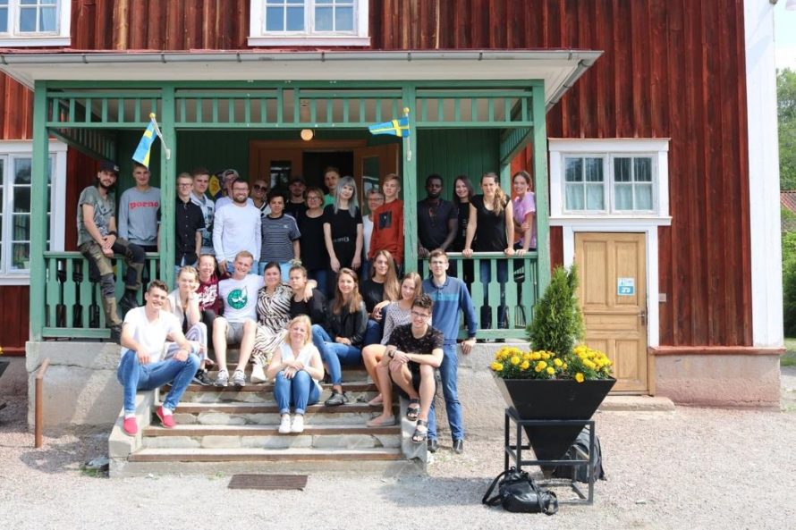 Jaunimo projektas – Akademija „Nuotykių LEADER“ prasidėjo Švedijoje