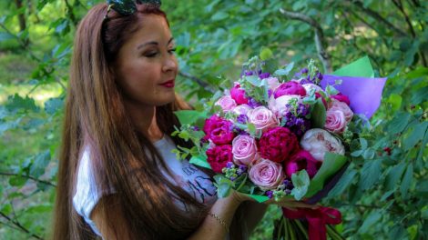 Gyvenimo pašaukimą atradusi Jelena Avdošina: Gėlės tai mano gyvenimo magija