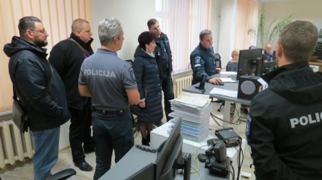Joniškio ir Šiaulių policijos pareigūnus aplankė kolegos iš Latvijos