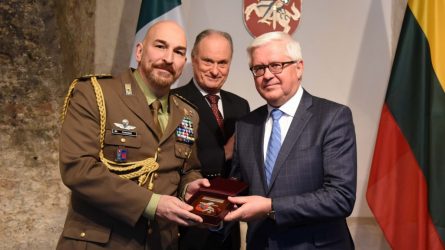 Akredituotas naujasis Italijos gynybos atašė Lietuvai
