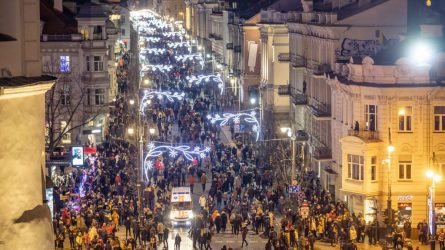 Vilnius renka gražiausią kalėdinę vitriną