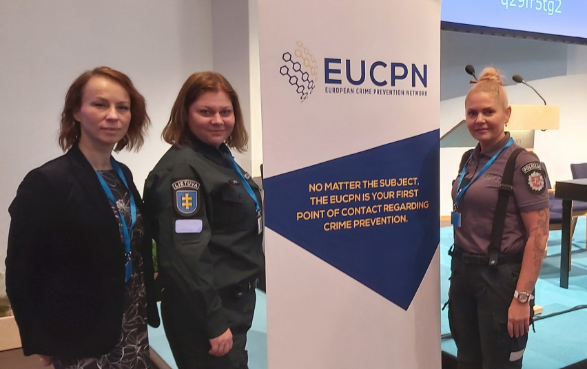 Šiaulių policijos pareigūnų projektas antrąkart įvertintas Europoje