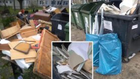 Už netinkamai išmestas statybines atliekas – administracinė atsakomybė