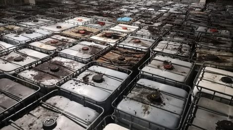 Pakruojo ir Panevėžio rajonuose aplinkosaugininkai rado kelis šimtus statinių su pavojingomis atliekomis