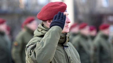 Krašto apsaugos ministras R. Karoblis: „Savanorių pajėgų vaidmuo šalies gynybos ir saugumo srityse yra beribis“